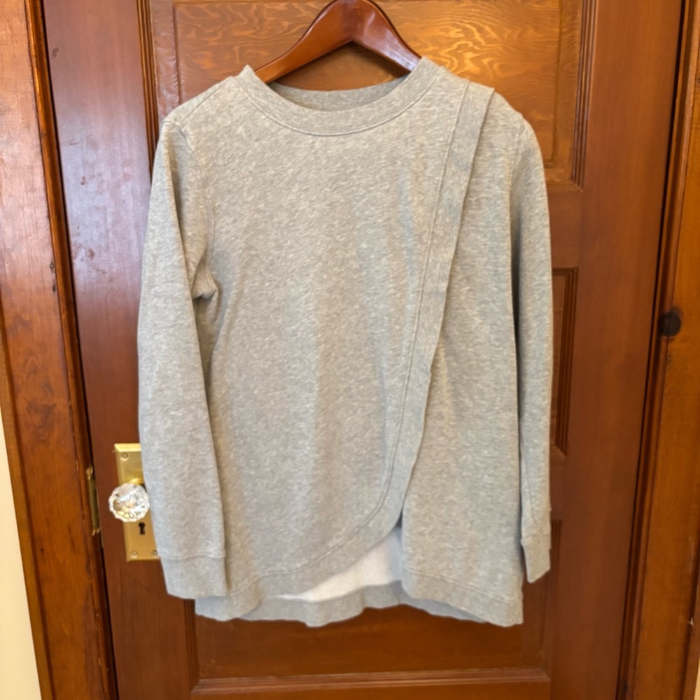 Old Navy Gray Crew Neck Sweater